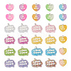 Cheriswelry 30Pcs 15 Styles Transparent Resin Pendants RESI-CW0001-21-1