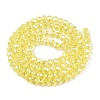 Electroplate Glass Beads Strands EGLA-A044-T4mm-B29-3