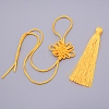 Polyester Tassel Pendant Decorations DIY-WH0204-02K-1