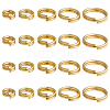 100Pcs Brass Split Rings FIND-HY0005-04B-1