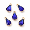 Faceted Glass Rhinestone Pendants FIND-G049-01G-02-3