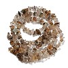 Natural Rutilated Quartz Beads Strands G-M205-92-2