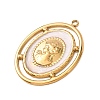 304 Stainless Steel with Enamel Pendants SA-CBA53DF-01-2