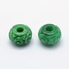 Natural Myanmar Jade/Burmese Jade Beads G-E407-17-1