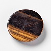 Natural Tiger Eye Cabochons G-F298-02-3