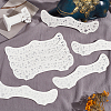 10Pcs Transfer Sticker Proof Removable Temporary Tattoos Stickers DIY-SP0003-65A-02-3