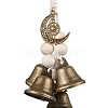 Iron Bell Pendant Decoration HJEW-JM02258-4