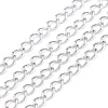 Brass Twisted Chains CHC-Q001-4x3mm-P-1