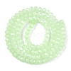 Baking Paint Imitation Jade Glass Bead Strands LS-DGLA-A034-J8MM-A03-2