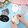   6Pcs 6 Colors Microfiber Jewelry Storage Bags ABAG-PH0001-40B-3