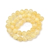 Natural Golden Silk Jade Beads Strands G-Z112-A01-6mm-3