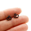 201 Stainless Steel Stud Earrings FS-WGB18B1-12-2