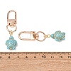 20Pcs Sea Turtle Synthetic Turquoise Pendant Decorations HJEW-CP00071-3