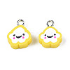 Handmade Polymer Clay Charms LS-CLAY-N006-37B-01H-2