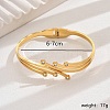 Stylish Stainless Steel Hollow Bracelets for Women JN9946-2-1