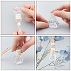 Polygon Empty Fragrance Oil Aromatic Perfume Oil Glass Pendant Decorations HJEW-PH0001-06-4