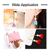32Pcs 16 Colors Flower Chiffon Pendants FIND-TA0003-41-8
