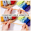 Gorgecraft 60M 12 Colors Flat Nylon Elastic Cord OCOR-GF0003-66-6