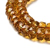 Transparent Glass Beads Strands EGLA-K071-05K-3