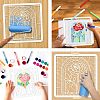 PET Hollow Out Drawing Painting Stencils DIY-WH0405-0005-4