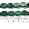 Synthetic Malachite Beads Strands G-P559-B07-01-5