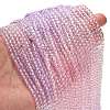 Transparent Painted Glass Beads Strands X1-DGLA-A034-T3mm-A05-2