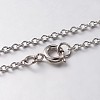 316 Surgical Stainless Steel Cable Chain Necklaces X-NJEW-JN01047-03-2