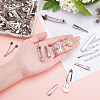 Iron Alligator & Snap Hair Clip Findings IFIN-PH0024-60P-3