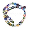 Handmade Evil Eye Lampwork Beads Strands LAMP-G166-04B-03-2