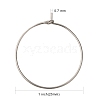 316 Surgical Stainless Steel Wine Glass Charms Rings STAS-L214-01D-2