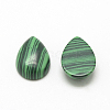 Synthetic Malachite Cabochons G-R417-10x14-38-2