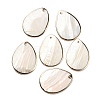Natural Freshwater Shell Pendants BSHE-G034-15-1