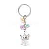 Glass Angel Pendant Keychian KEYC-JKC01106-4