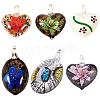 SUNNYCLUE Handmade Lampwork Pendants LAMP-SC0001-01-1