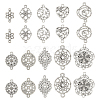  60Pcs 10 Styles Tibetan Style Alloy Connector Charms FIND-TA0002-97-3