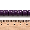Natural Lepidolite/Purple Mica Stone Beads Strands G-F791-B01-5