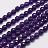 Natural Malaysia Jade Bead Strands G-A146-10mm-A01-1