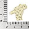 Alloy Enamel Pendants ENAM-C022-02B-G-3