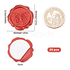 Adhesive Wax Seal Stickers DIY-WH0201-03A-4