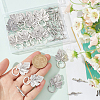 30Pcs  Alloy Toggle Clasps FIND-SP0001-56AS-3