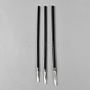 3Pcs Wood Chinese Calligraphy Brush OFST-WH0014-005C-1