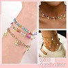 16Pcs 8 Style Brass Micro Pave Cubic Zirconia Charms ZIRC-CJ0003-33-7