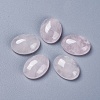 Natural Rose Quartz Cabochons G-L511-A-01-1