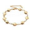 304 Stainless Steel Link Chain Bracelets for Women BJEW-U021-08G-05-4