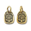 Tibetan Style Alloy Charms PALLOY-Q458-01AG-06-1