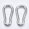Tarnish Resistant 304 Stainless Steel Rock Climbing Carabiners X-STAS-N087-24B-01-1
