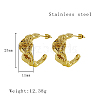 Stainless Steel Twist Stud Earrings GC6051-1-4