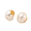 Oval Natural Freshwater Pearl Beads PEAR-K009-06G-2