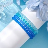 Cat Eye Beads Stretch Bracelets BJEW-JB10968-3