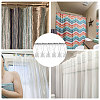 Unicraftale Iron Shower Curtain Rings for Bathroom AJEW-UN0001-36-7